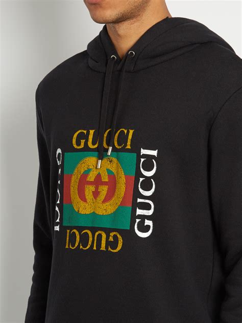 mens gucci sweats|Gucci sweater hoodie men's.